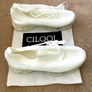 BRAND NEW WOMENS CILOOL WALKING SNEAKERS WHITE 37